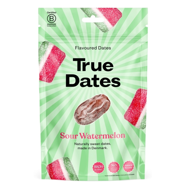 True Dates 100 g - Skābs arbūzs