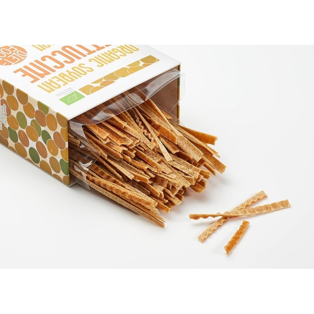 Diet Food Bio oranžiniai Fettucini iš sojos pupelių 200 g Diet Food Bio oranžiniai Fettucini iš sojos pupelių 200 g
