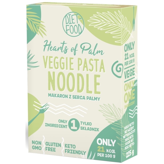 Vegetariški makaronai Hearts of Palm Noodle 255 g
