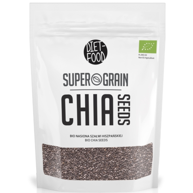 Diet Food Bio Chia seemned 200 g pilt Diet Food Bio Chia seemned 200 g foto