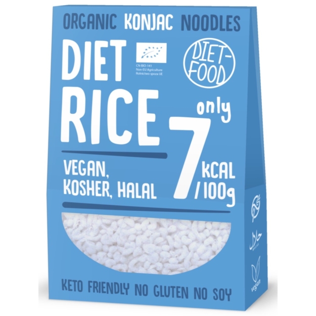 Diet Food Bio Shirataki Konjac Рис 300 г фото