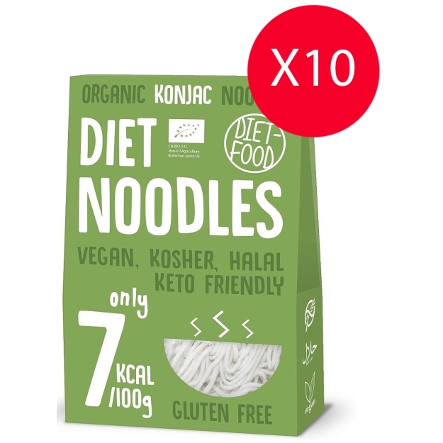 Diet Food Био лапша Ширатаки 300 г x 10 фото
