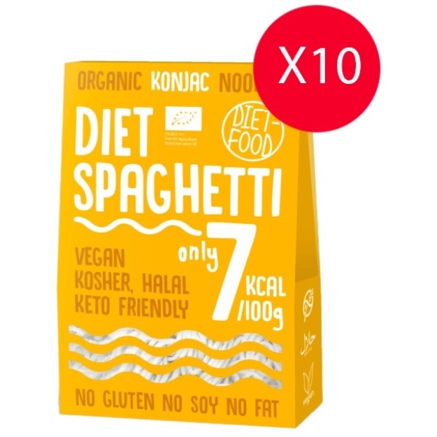 Bio Shirataki Konjac Spaghetti 300 g x 10