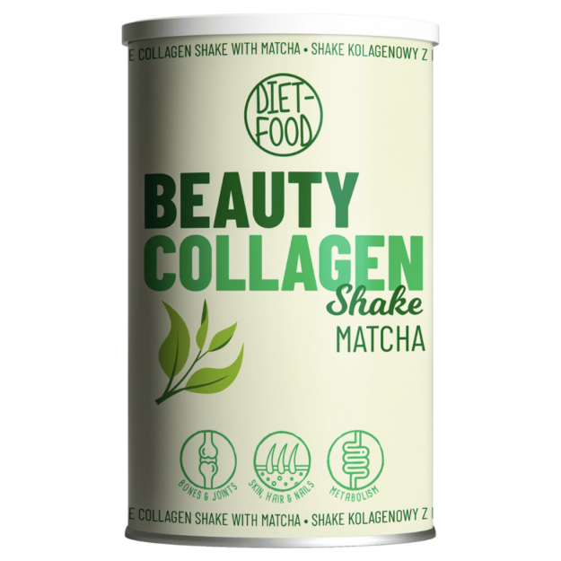 Diet Food Beauty Collagen Shake 300 г - Матча Diet Food Beauty Collagen Shake 300 г - Матча