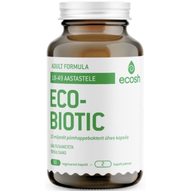 Ecobiotic Täiskasvanute Probiootikumid 90 vege kapslit