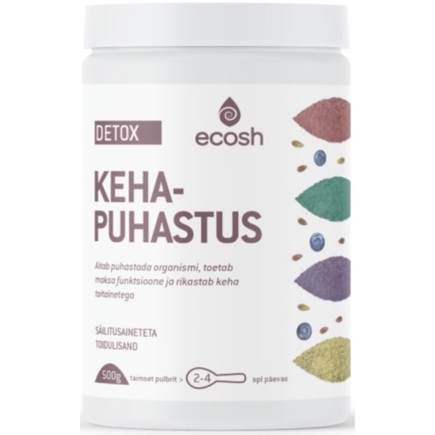 Organisma attīrošs Detox 500 g