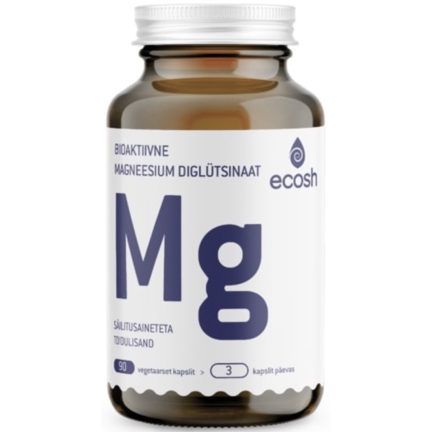 Magnesium Glycinate bioactive 90 vegan capsules 