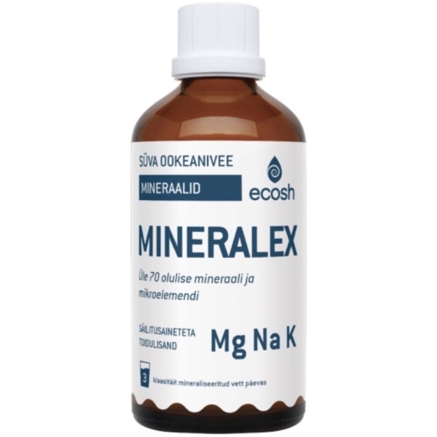 Ecosh Mineralex - süva ookeanivee mineraalid 100 ml foto