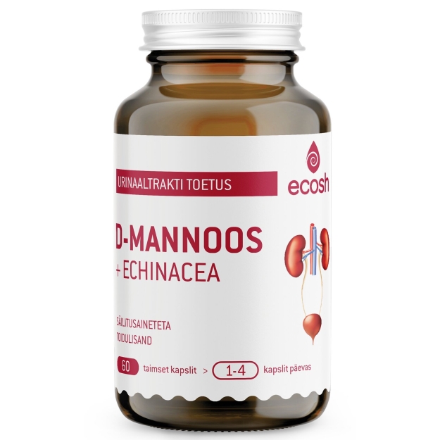 D-mannose + Echinacea 60 capsules