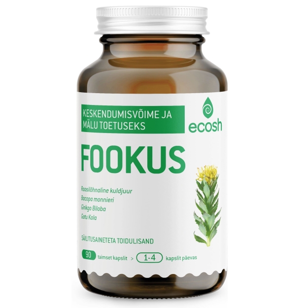 Ecosh Focus 90 kapsulas Ecosh Focus 90 kapsulas
