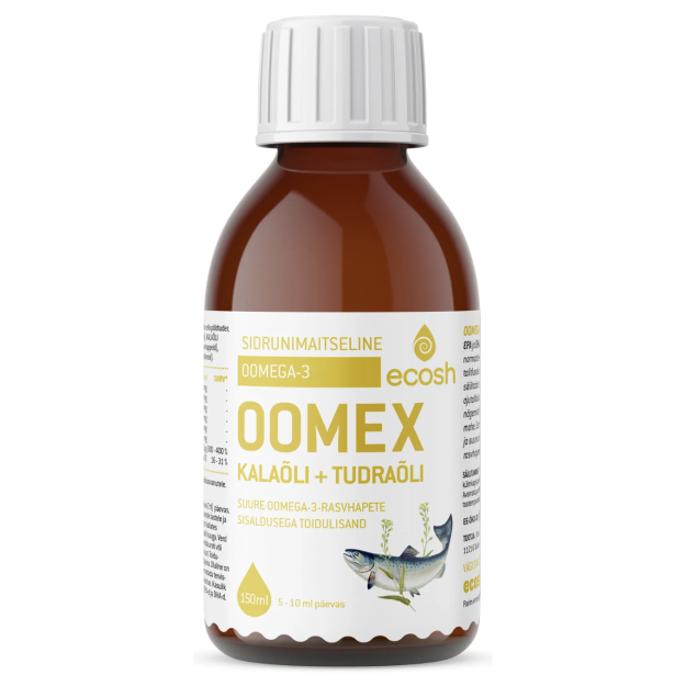 Ecosh Omega-3 fish oil + сamelina oil 150 ml Ecosh Omega-3 fish oil + сamelina oil 150 ml