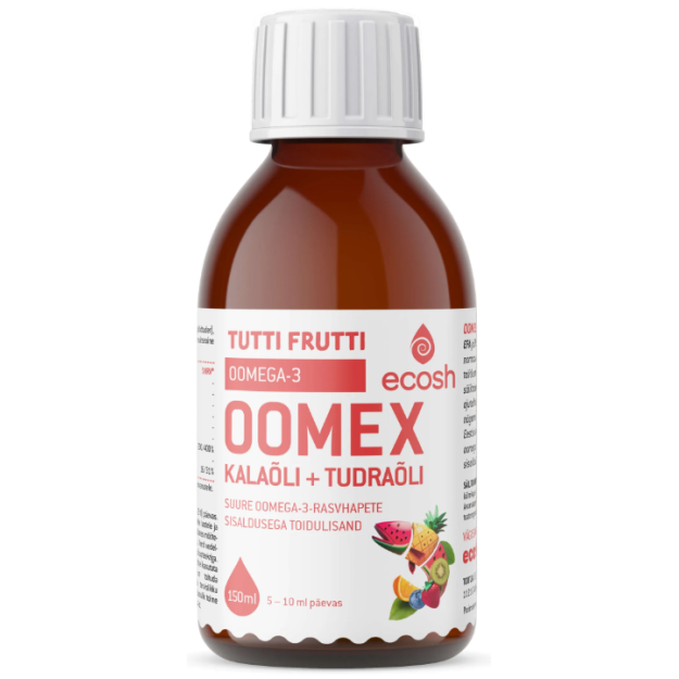  Omega-3 fish oil + сamelina oil 150 ml - Tutti-Frutti