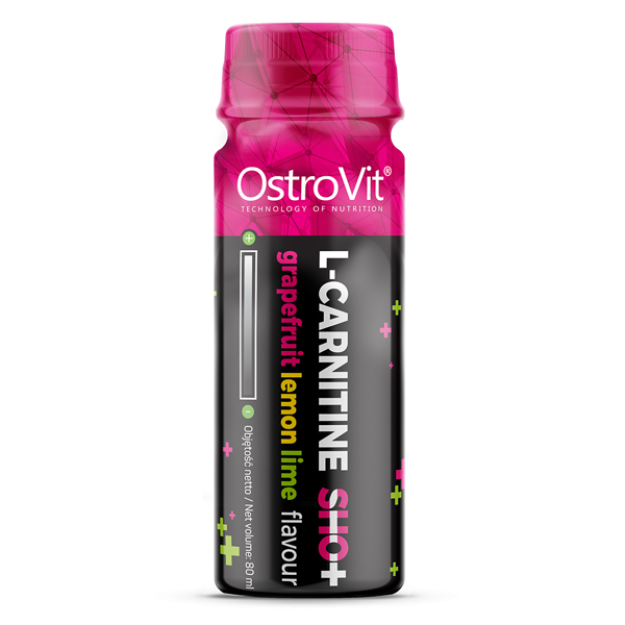 Ostrovit L-karnitino SHOT 24 x 80 ml paveikslėlį Ostrovit L-karnitino SHOT 24 x 80 ml nuotrauka
