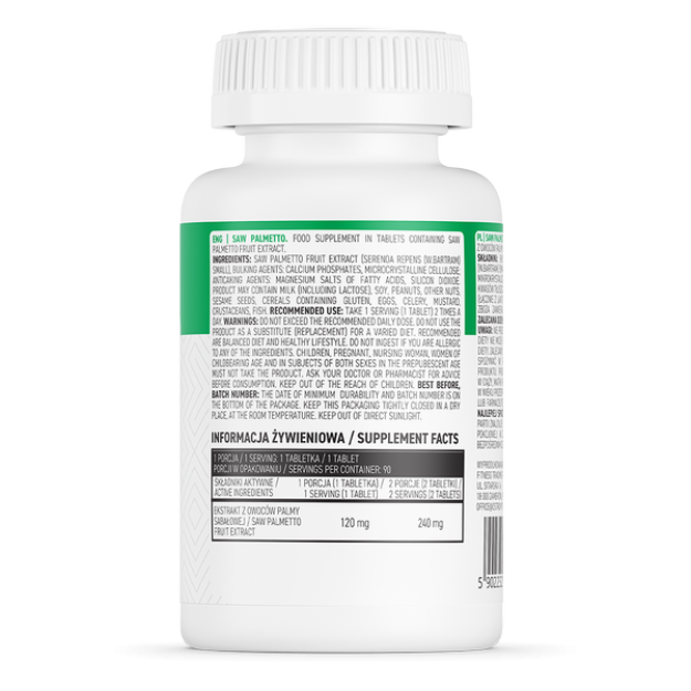 Ostrovit Saw Palmetto 90 tabs picture Ostrovit Saw Palmetto 90 tabs photo