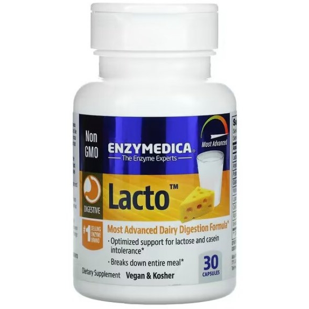 Enzymedica Lacto 30 kapslit pilt Enzymedica Lacto 30 kapslit foto