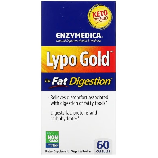 Enzymedica Lypo Gold 60 капсул