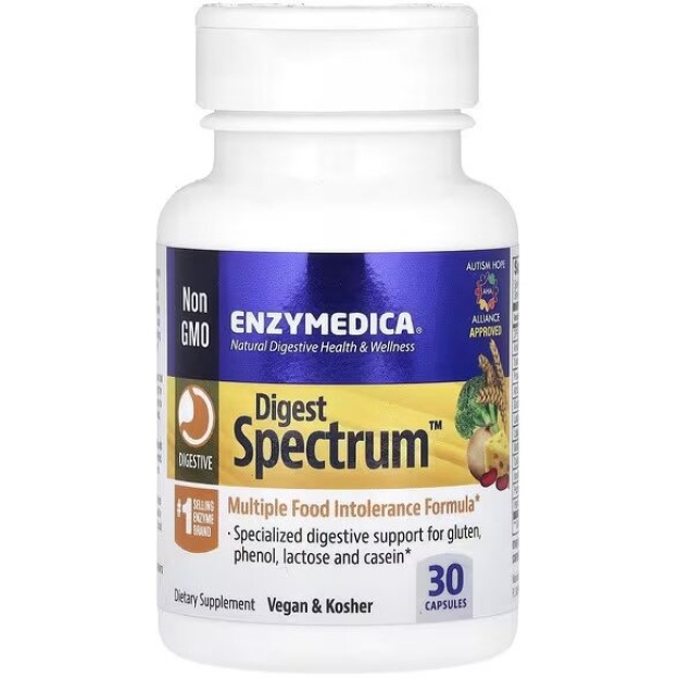 Enzymedica Digest Spectrum 30 kapslit pilt Enzymedica Digest Spectrum 30 kapslit foto