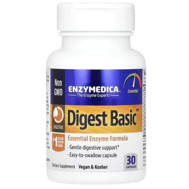 Enzymedica Digest Basic 30 kapsulių Enzymedica Digest Basic 30 kapsulių