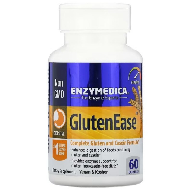 Enzymedica GlutenEase 60 kapslit pilt Enzymedica GlutenEase 60 kapslit foto