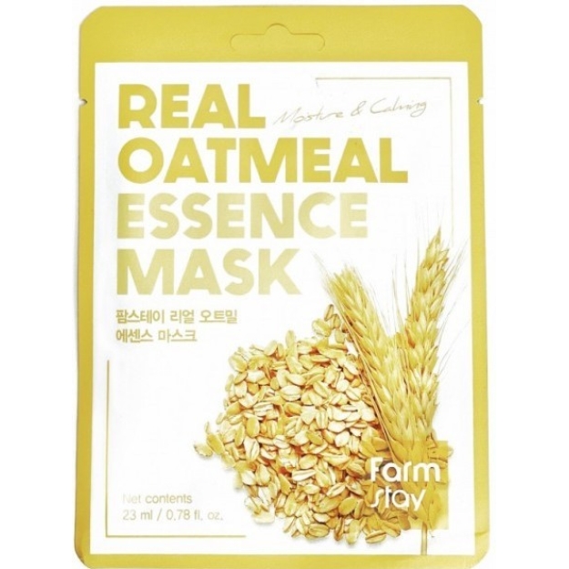 Farmskin Real Essence Lehtmask - kaerahelbed Farmskin Real Essence Lehtmask - kaerahelbed