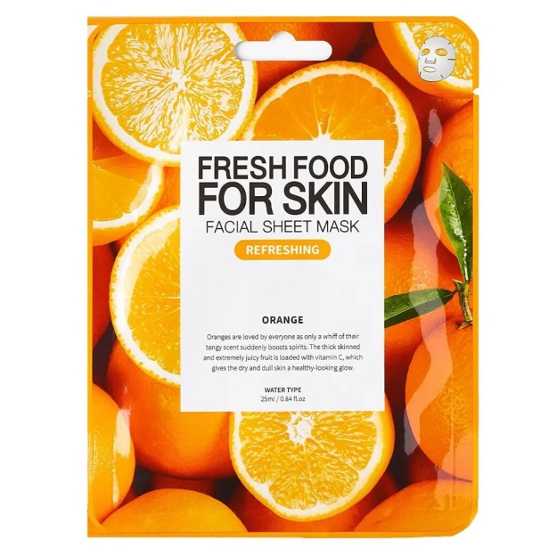 Farmskin Freshfood for skin Lehtmask - Apelsin pilt Farmskin Freshfood for skin Lehtmask - Apelsin foto