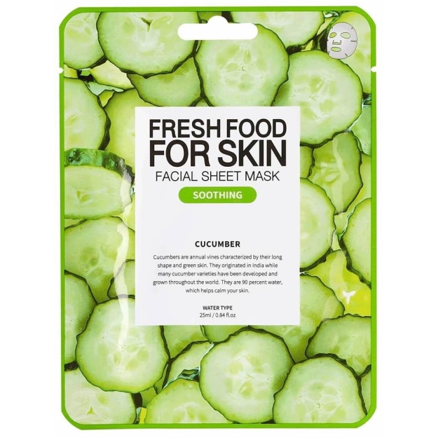 Farmskin Freshfood for skin Facial Sheet Mask - Cucumber Farmskin Freshfood for skin Facial Sheet Mask - Cucumber