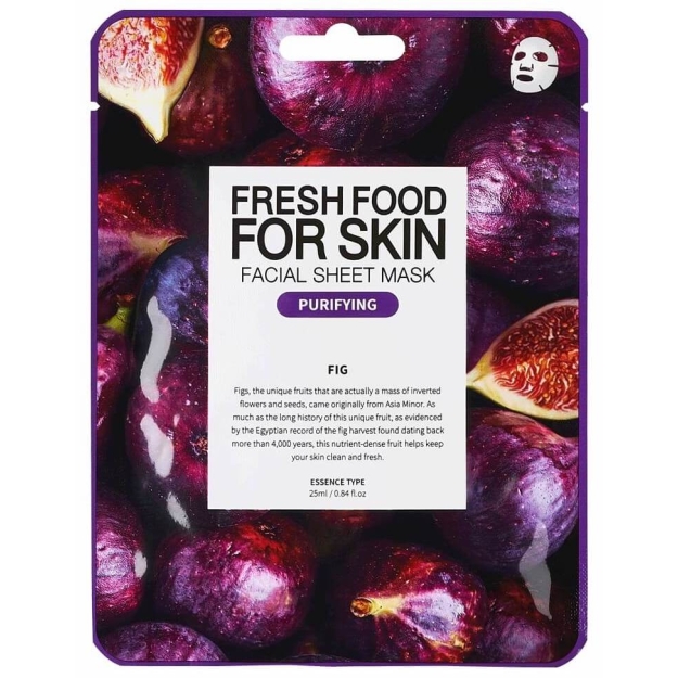 Farmskin Freshfood for skin Тканевая маска для лица - Инжир Farmskin Freshfood for skin Тканевая маска для лица - Инжир