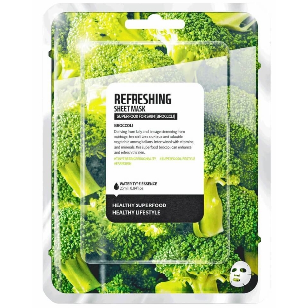 Farmskin Superfood for skin Näomask - Brokkoli pilt Farmskin Superfood for skin Näomask - Brokkoli foto