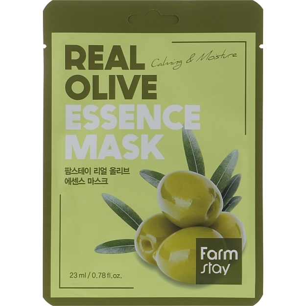 Farmskin Real Essence Mask - Olive Farmskin Real Essence Mask - Olive