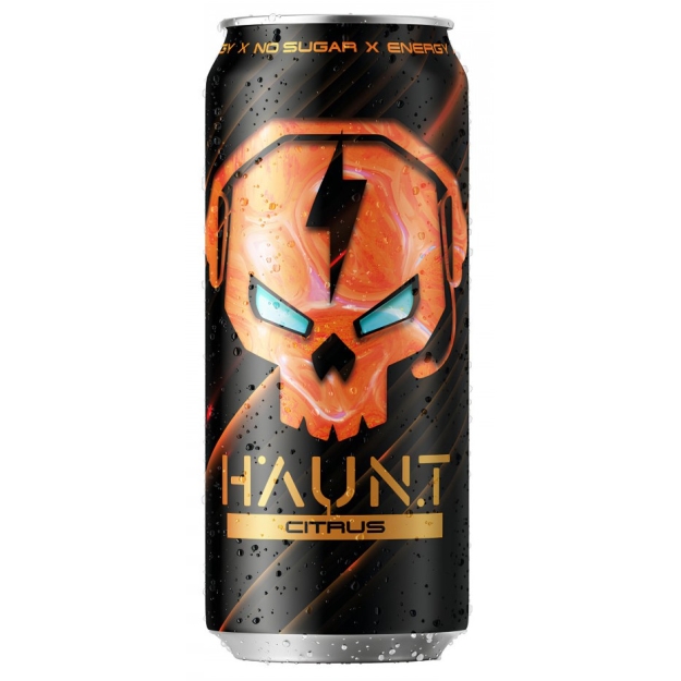 Fitness Food Factory Energiajook HAUNT 450 ml - Citrus Fitness Food Factory Energiajook HAUNT 450 ml - Citrus
