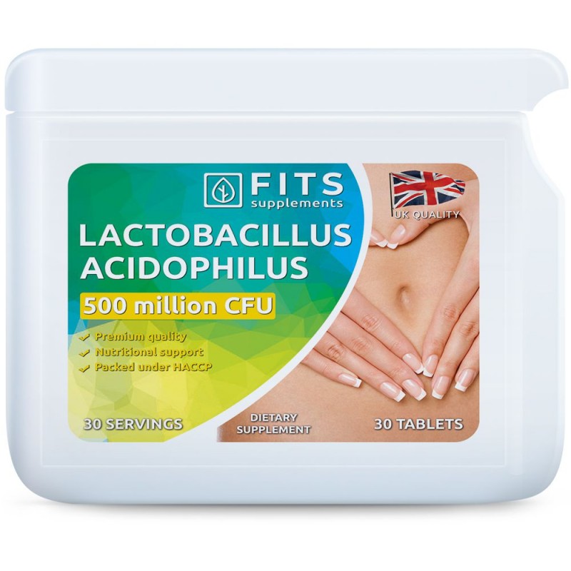 FITS Acidophilus probiootikumid 50 mg tabletid foto