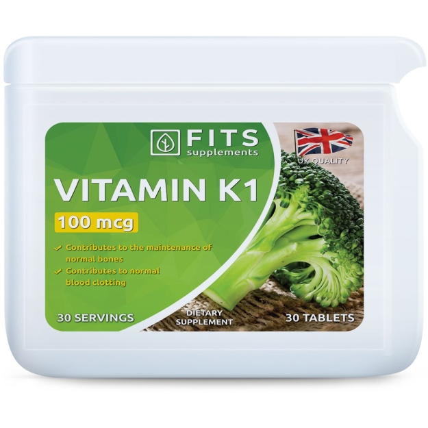FITS K1-Vitamiin 100 mcg 30 tabletti foto