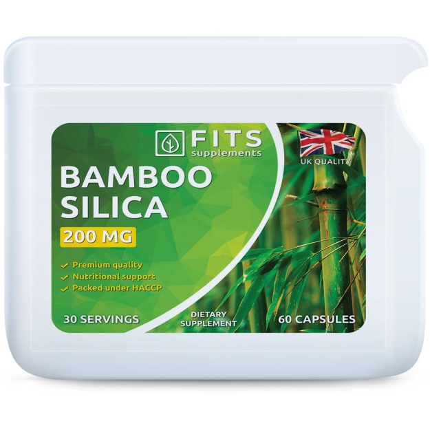 Bambusa Silīcijs 200 mg kapsulas