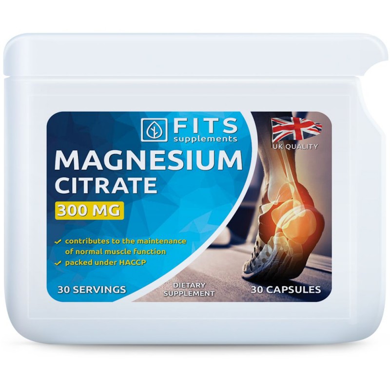FITS Magneesiumtsitraat 300 mg kapslid