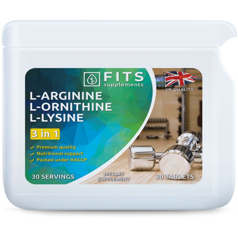 FITS L-Arginiin L-Ornitiin L-Lüsiin tabletid
