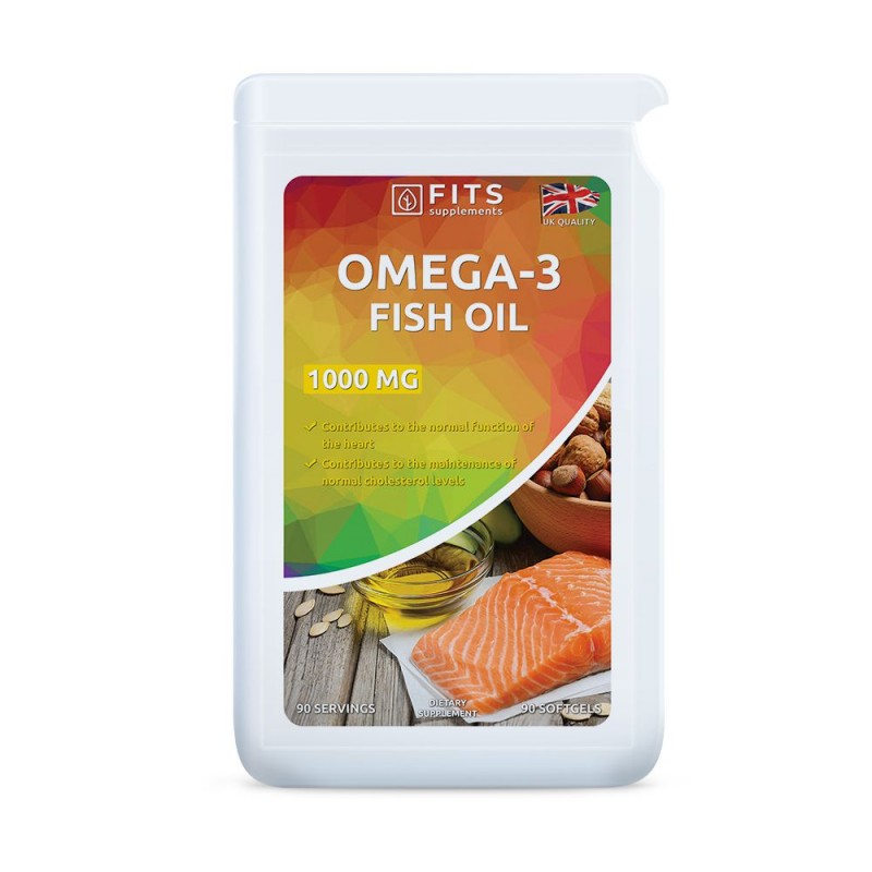 FITS Omega-3 õli 1000 mg kapslid N90 foto