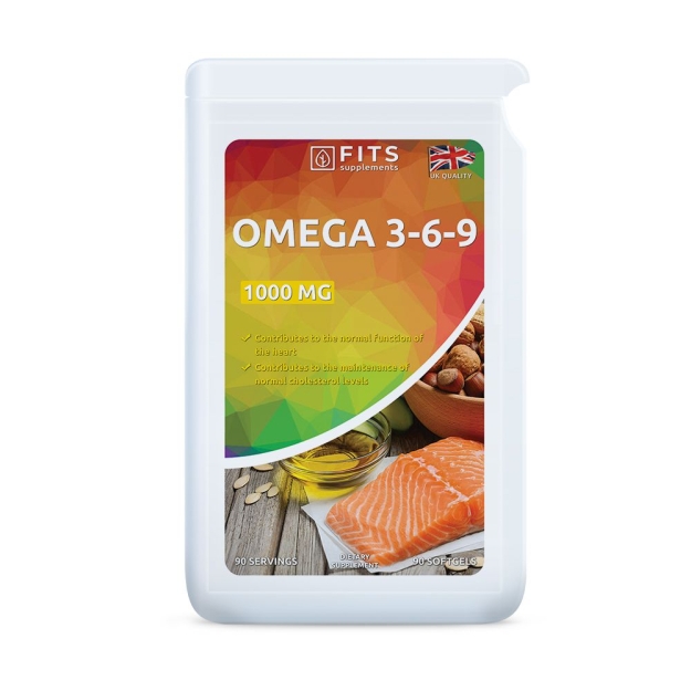Omega 3-6-9 1000 mg N90 kapsulas