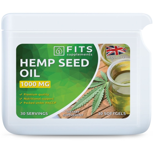 Hemp seed oil 1000mg capsules