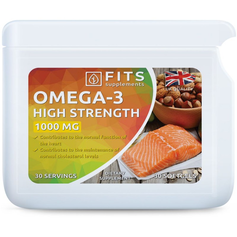 FITS Omega-3 High Strength EPA 500 mg DHA 250 mg kapslid foto