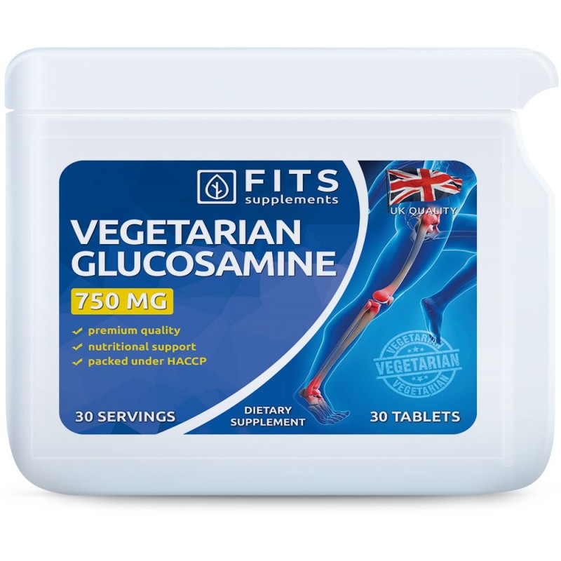 FITS Glükoosamiin taimetoitlastele 750 mg tabletid foto