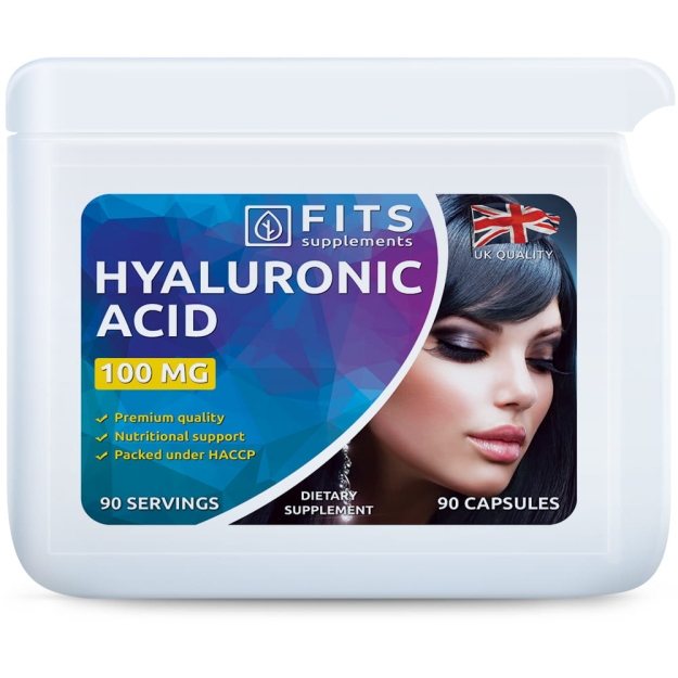 FITS Hialuronskābe 100mg kapsulas N90 fotogrāfija