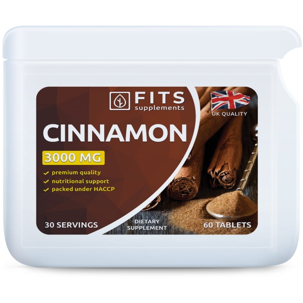 FITS Cinnamon 3000mg tablets fotogrāfija