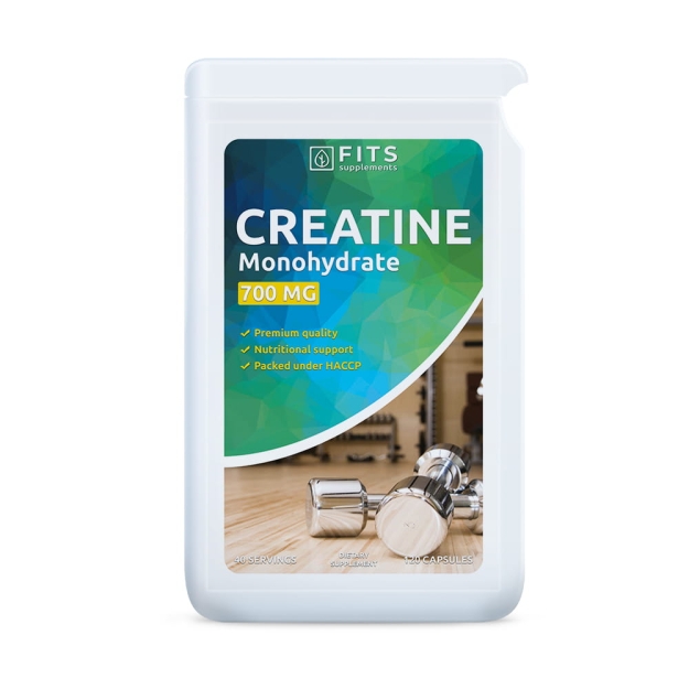 Kreatīna monohidrāts 700mg kapsulas