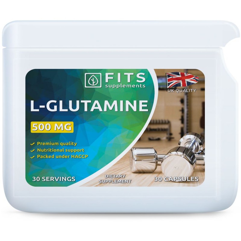FITS L-Glutamiin 500 mg kapslid