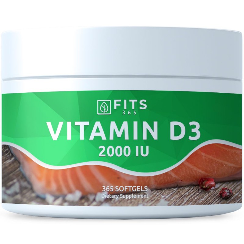 FITS D3-Vitamiin 50 mcg (2000IU) õlikapslid N365