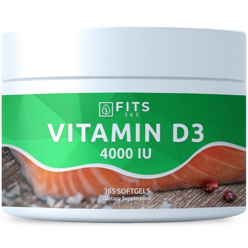 FITS D3-Vitamiin 100 mcg (4000IU) õlikapslid N365
