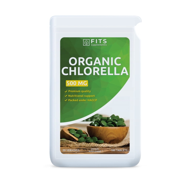 FITS Chlorella BIO 500mg tabletės N180 paveikslėlį FITS Chlorella BIO 500mg tabletės N180 nuotrauka