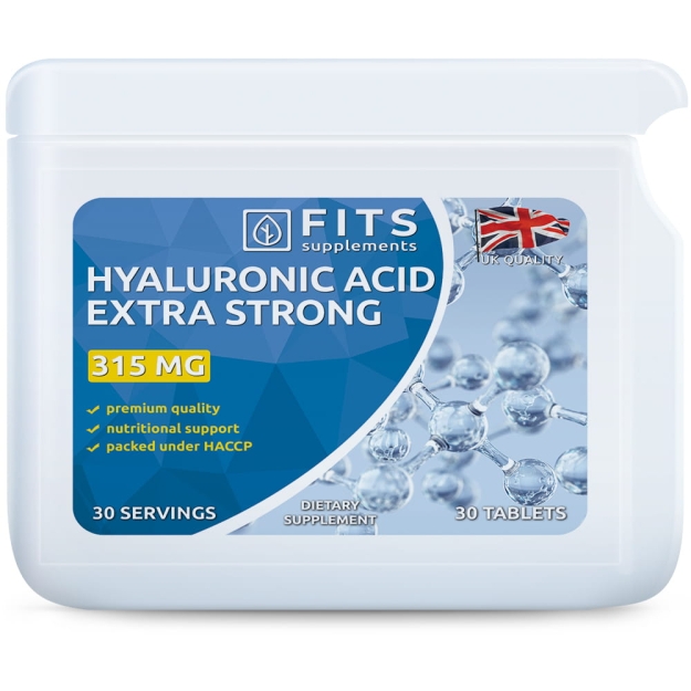 FITS Hyaluronic Acid Extra Strong 315mg tablets fotogrāfija
