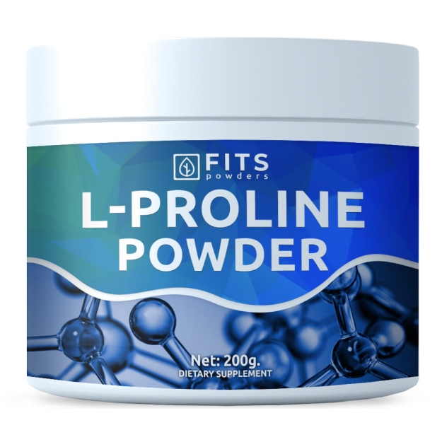 FITS L-Proliin pulber 200 g foto