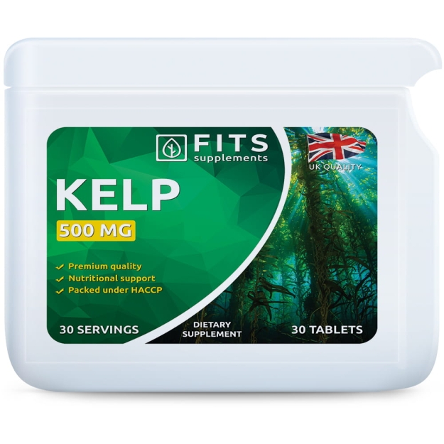 FITS Kelp 500mg tablets fotogrāfija